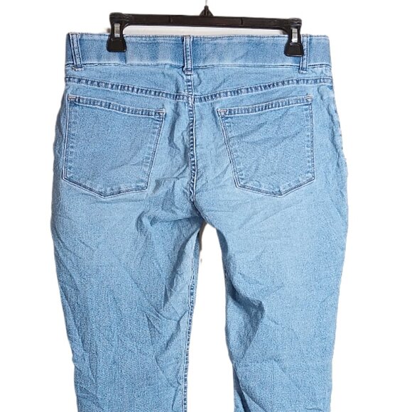 Lee Skinny Jeggings Womens Medium Pull On Mid Rise Light Wash Stretch Denim - Picture 4 of 4